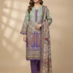 Lavender Sea A-Grade Lawn Digital Print 3-Piece