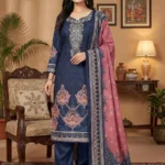 Midnight Rose A-Grade Lawn Digital Print 3-Piece