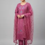 Eid Special/Pastel Harmony Embroidered Cotton 3-Piece