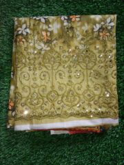 Eid Special/Meadow Moss Floral Embroidered 3-Piece Suit - Image 2